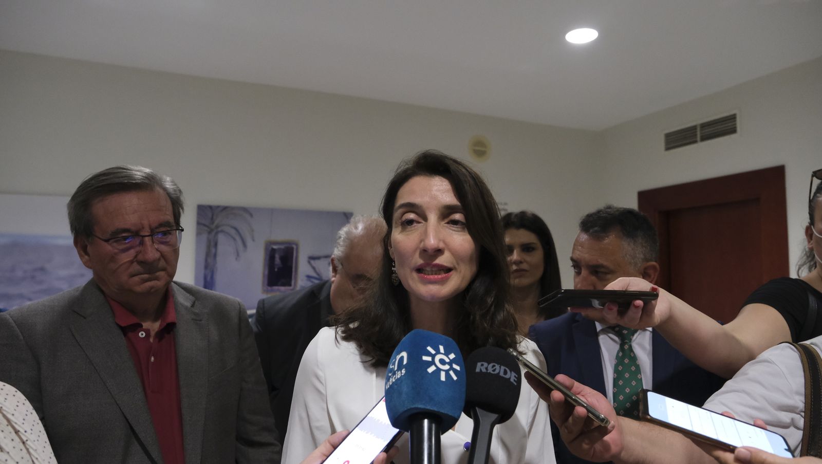 Imágenes de la conferencia de la Ministra de Justicia, Pilar Llop, en el Aula de Cultura Socialista.