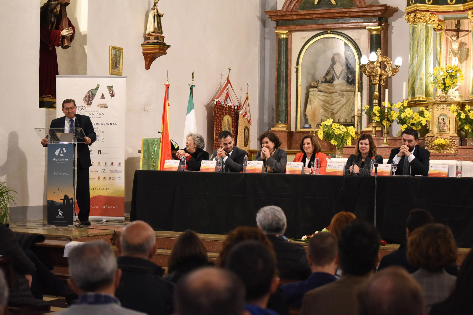 Inauguración del Congreso Internacional 450 años de la Rebelión de las Alpujarras