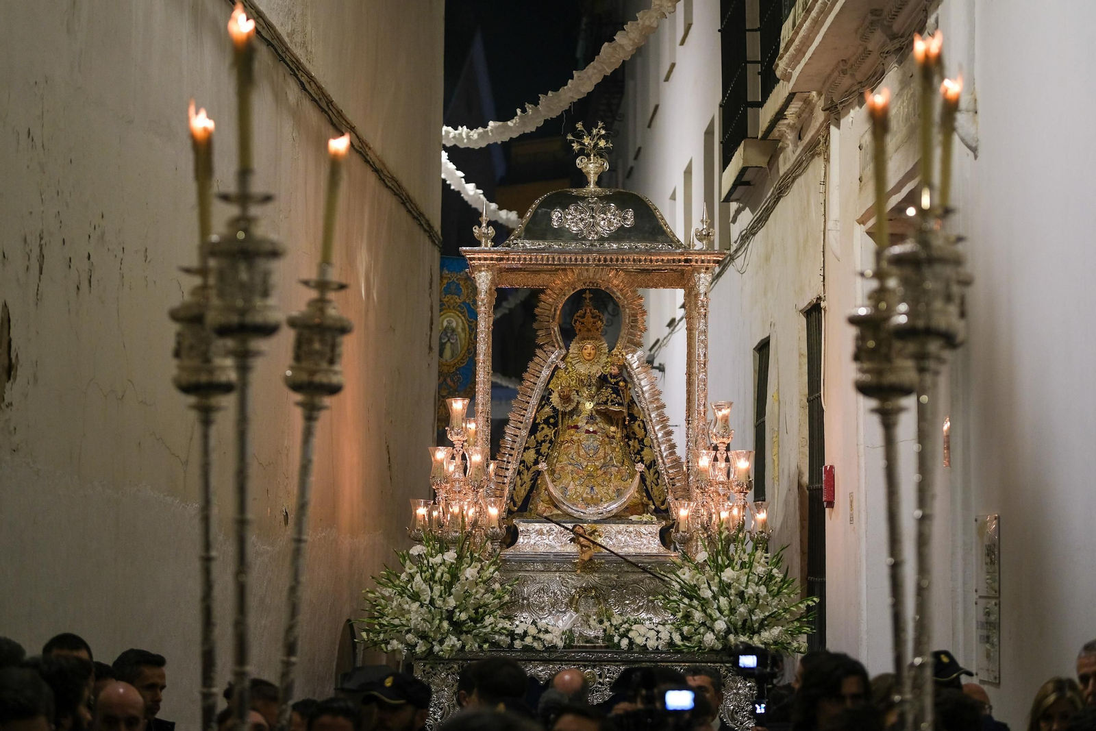 Imágenes del regreso de la Virgen de Consolación de Utrera