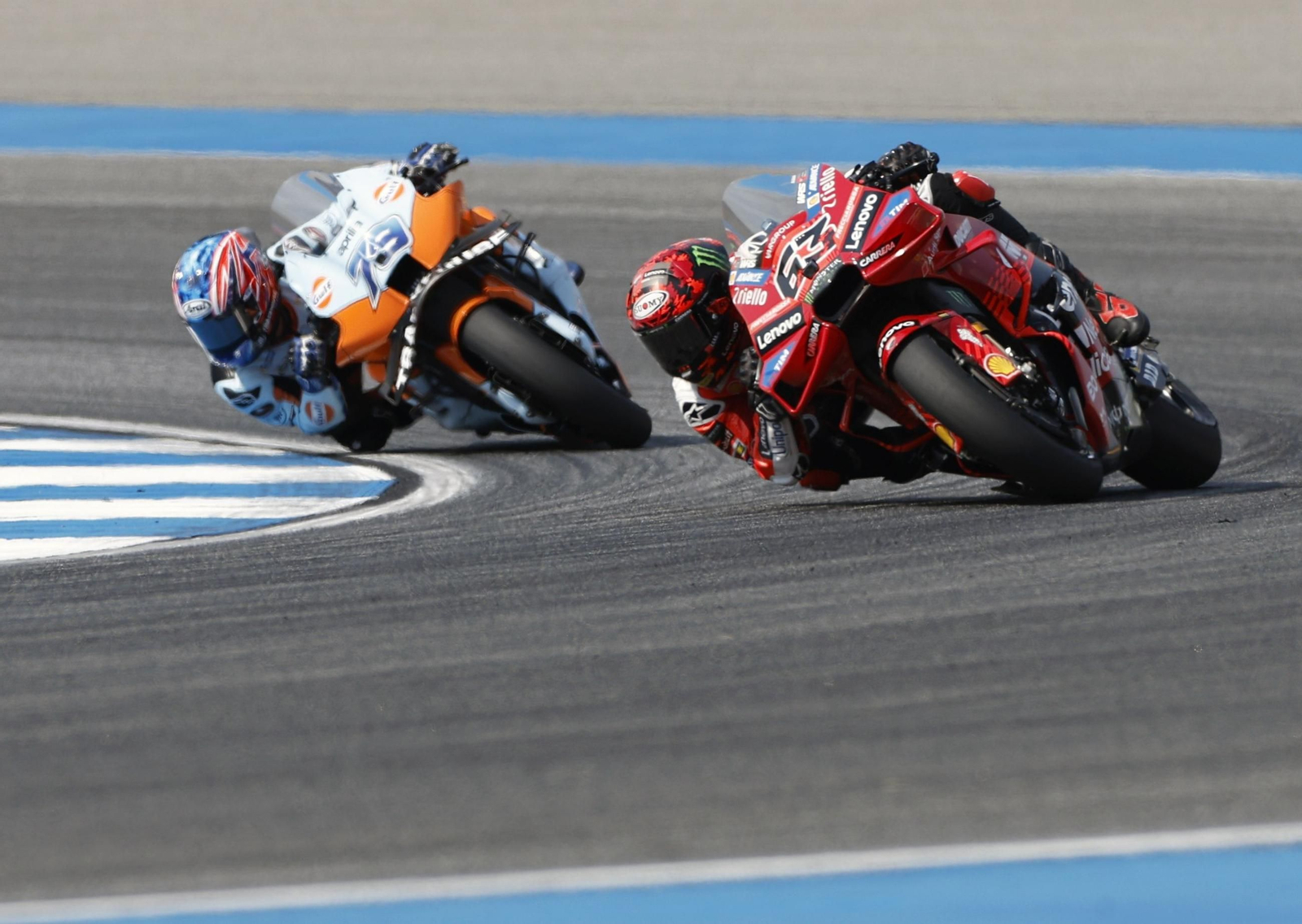 Las fotos del primer triunfo de Marc Márquez en la temporada