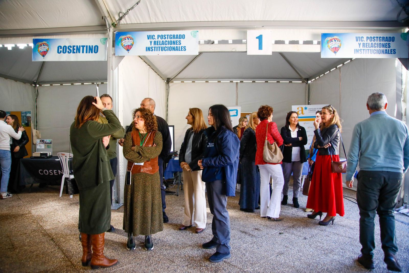 Las imágenes de la Inauguración de la Feria de Empleo 2025 en la Universidad de Almería