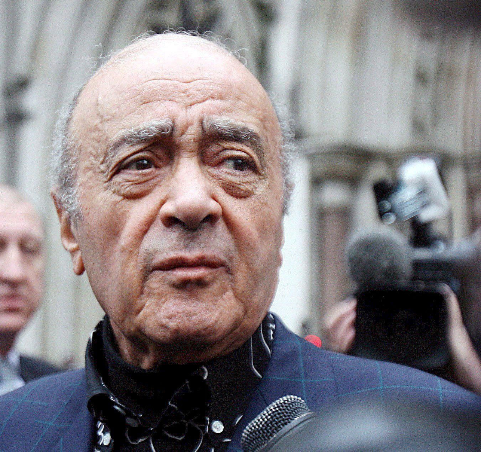 Imagen de archivo del multimillonario egipcio Mohamed Al Fayed