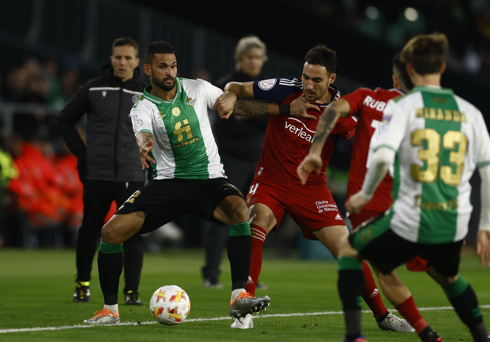 Las imágenes del Betis-Osasuna de Copa del Rey