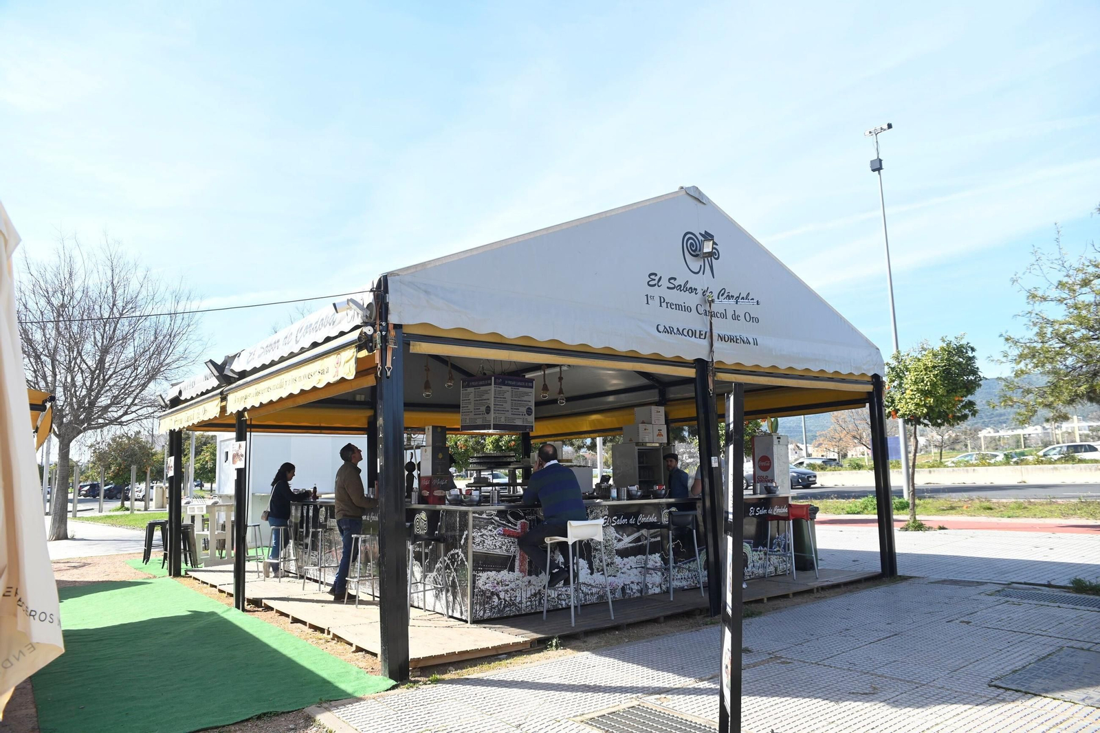 La apertura de los puestos de caracoles en Córdoba