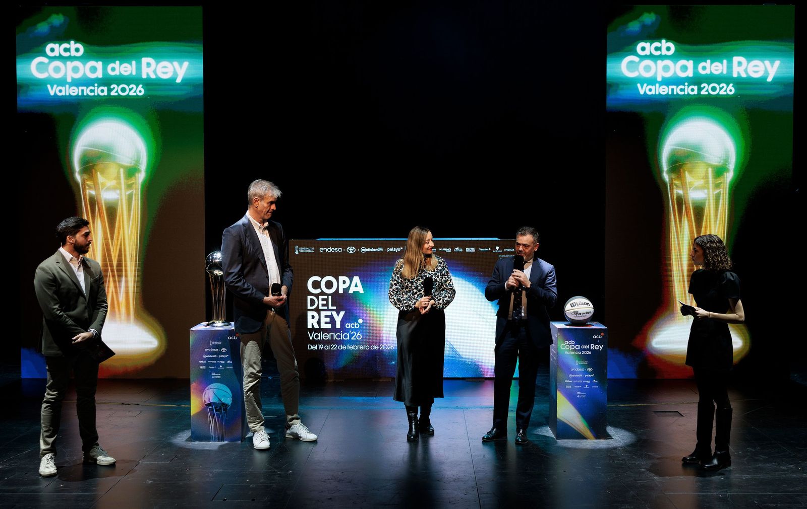 El sorteo de la Copa ACB de Valencia, en fotos