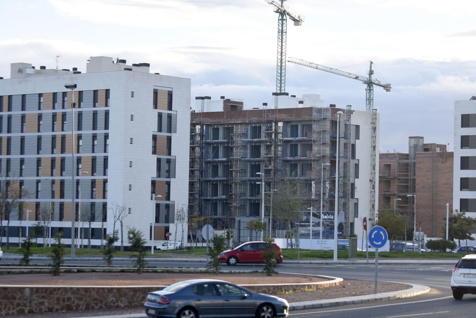 Nuevas viviendas en la zona de Poniente de la capital