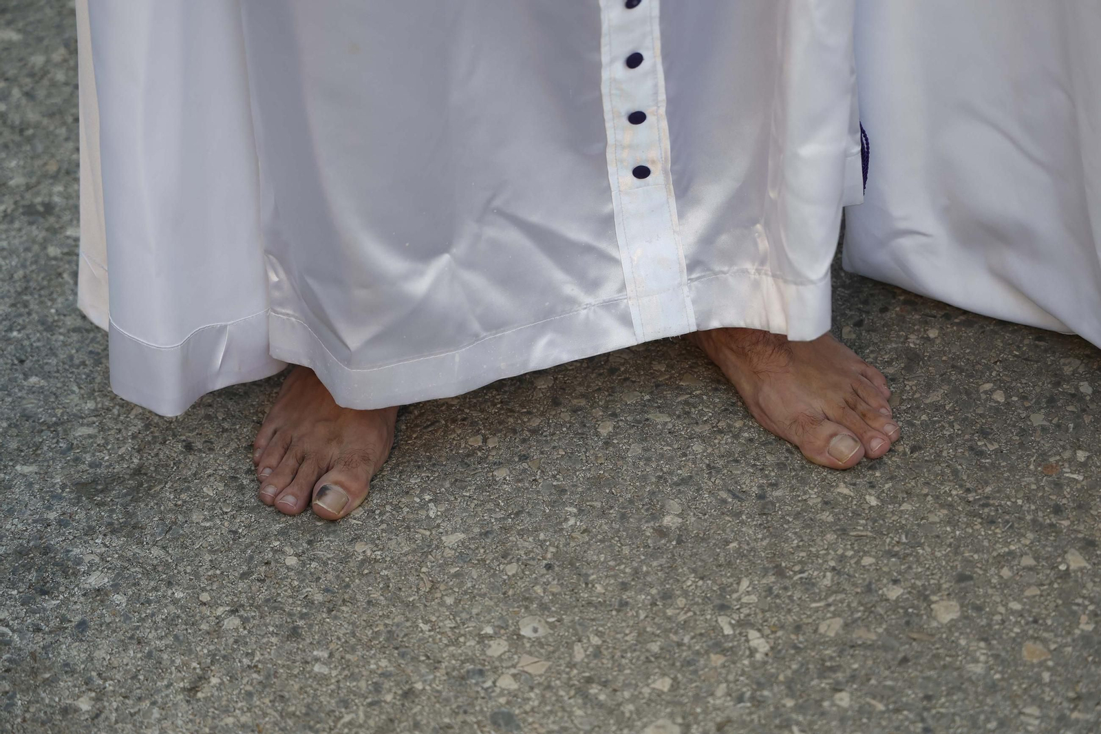 Miércoles Santo en La Línea Oración en el Huerto.