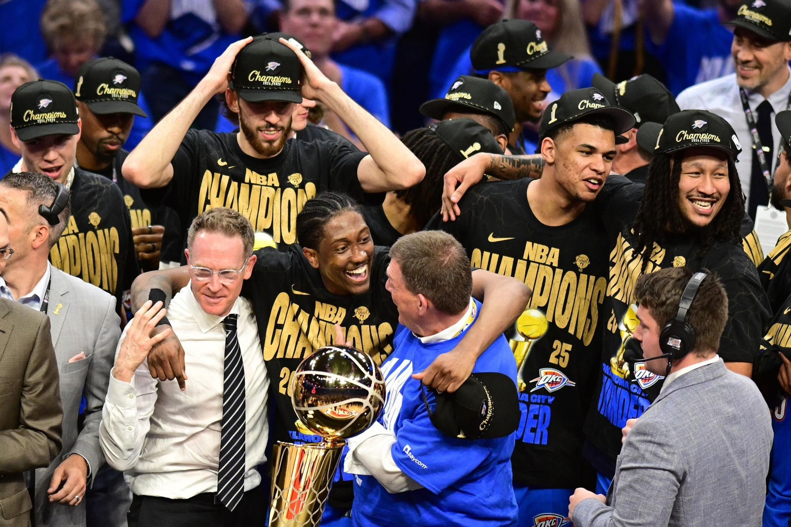 Las fotos del título de la NBA para Oklahoma City Thunder