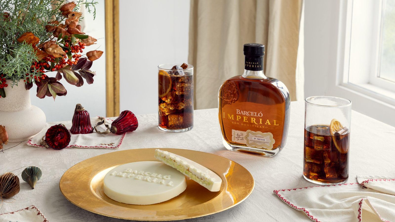 Turrón de ron cola Barceló de Pepina Pastel