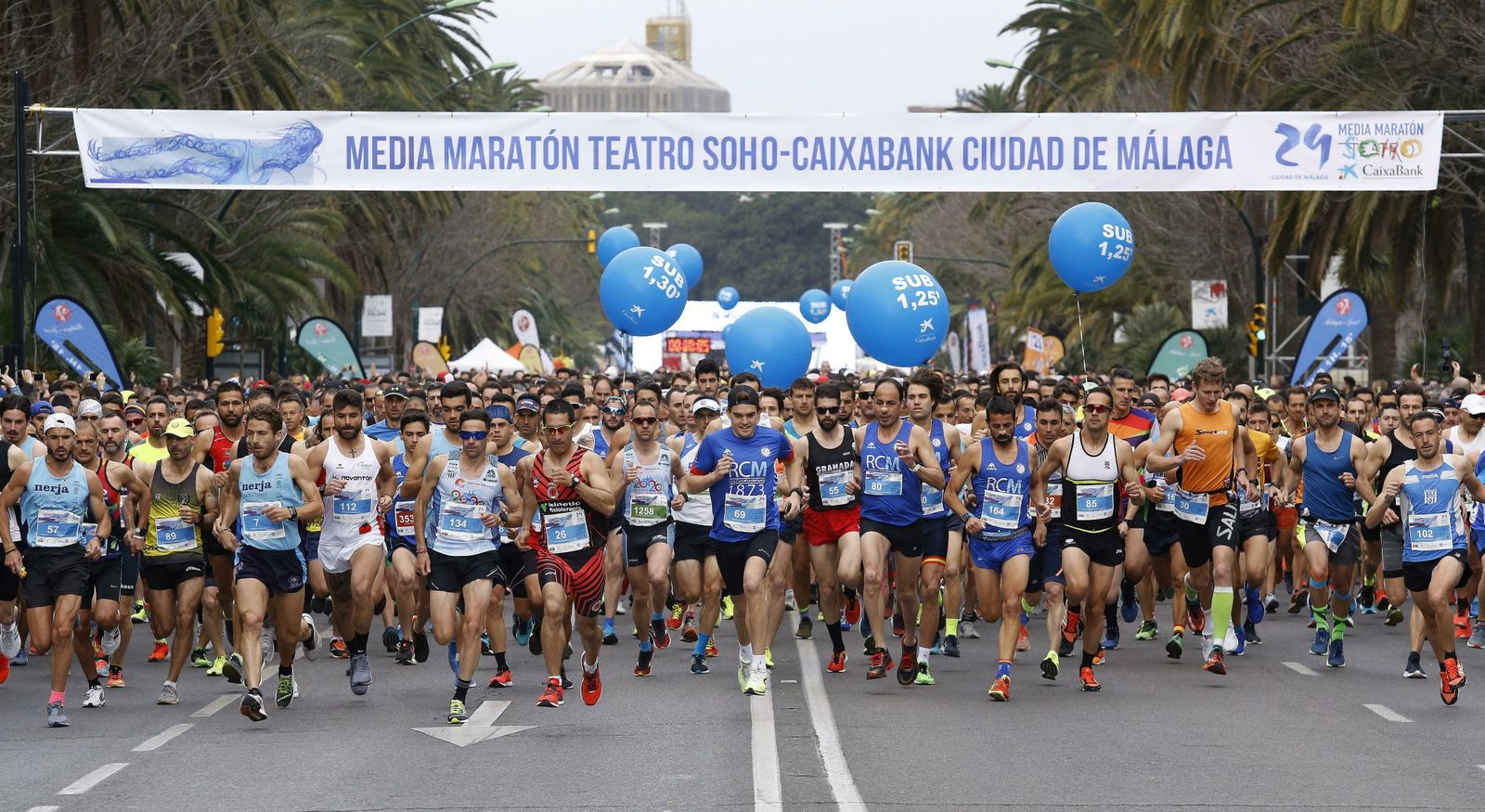 Las imágenes de la 29ª edición de la Media Maratón de Málaga