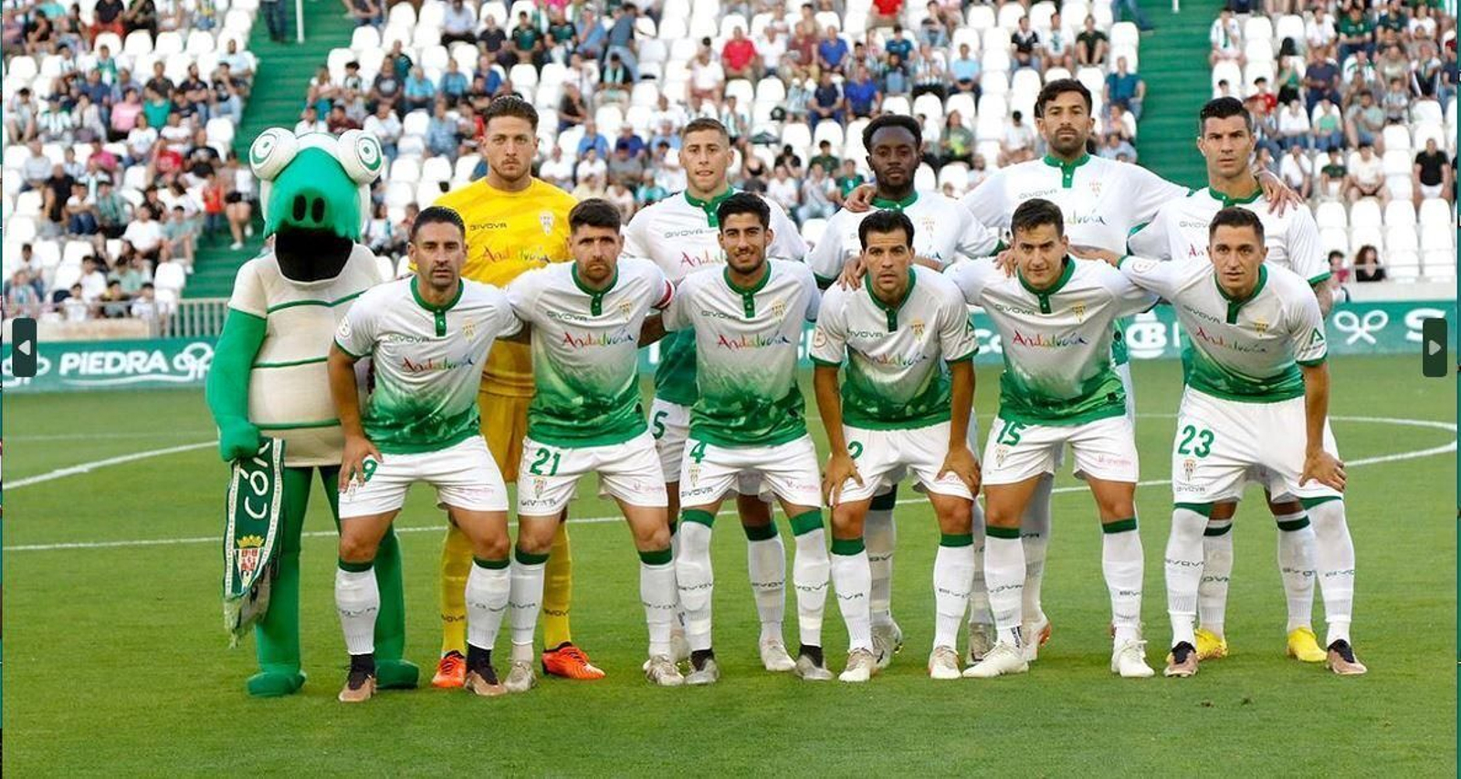 Once inicial del Córdoba, el miércoles ante el Rácing de Ferrol