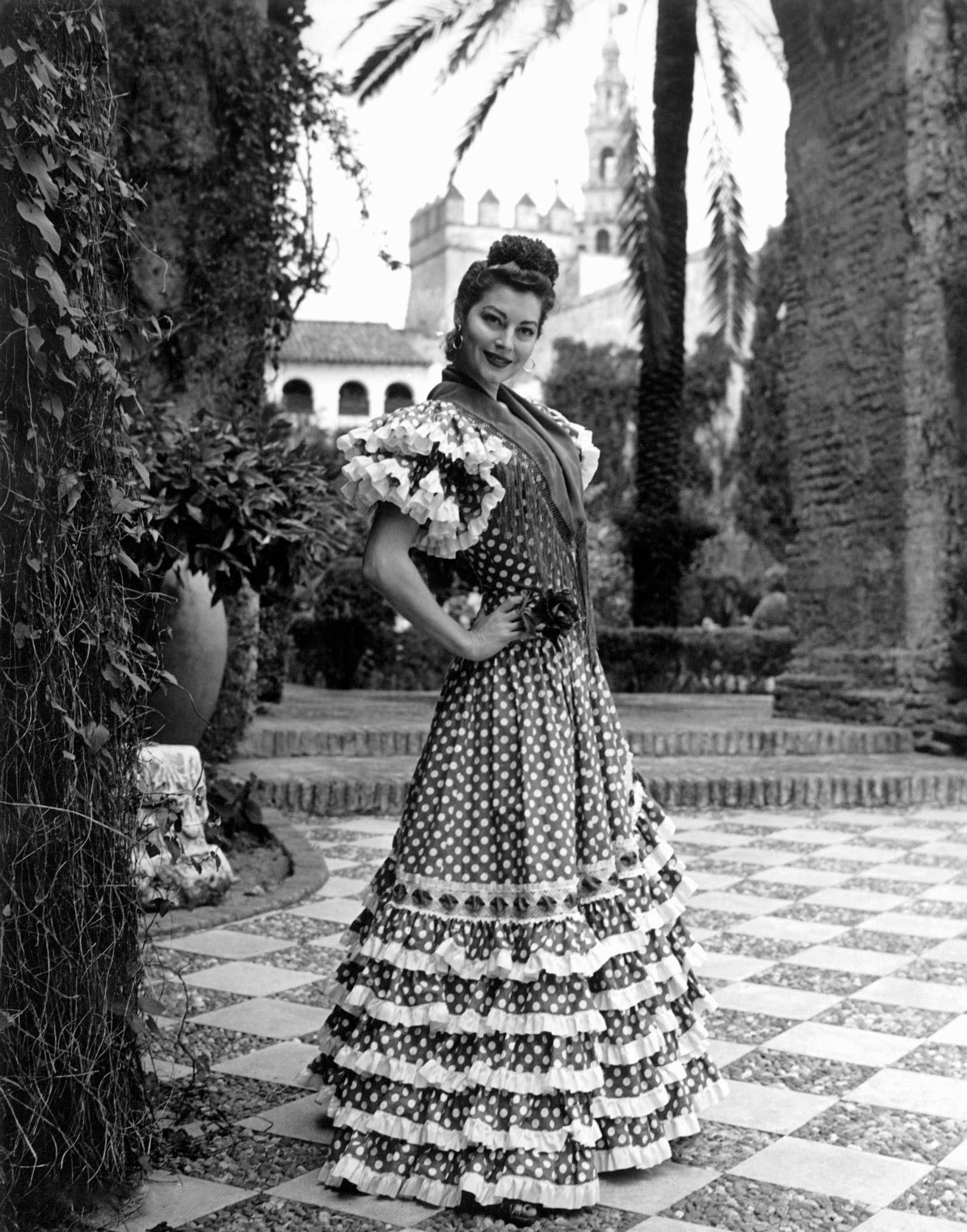 Ava Gardner, de flamenca.