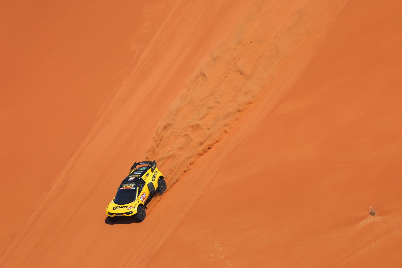 Las mejores fotos del Dakar por las dunas