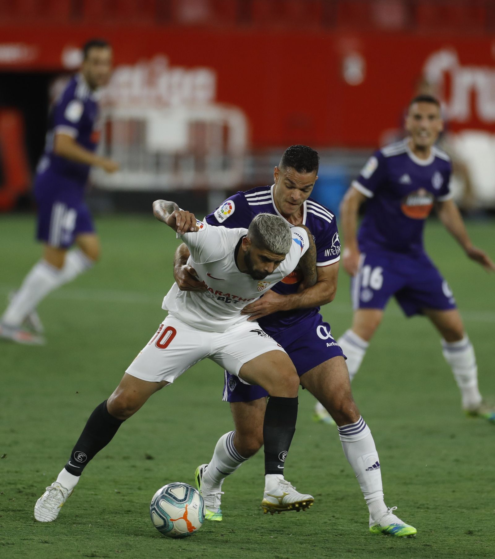 Las imágenes del Sevilla-Valladolid