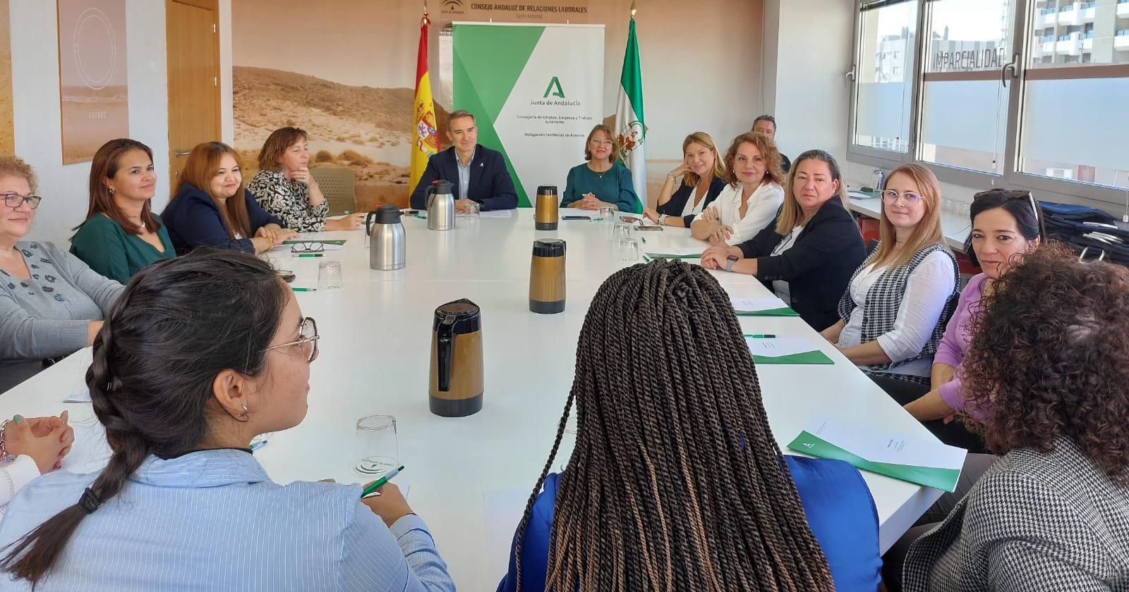 Entrega de ayudas a las cooperativas.