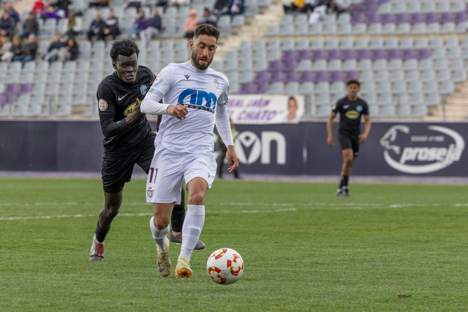 Las mejores fotos de la goleada del Real Jaén al Poli Ejido