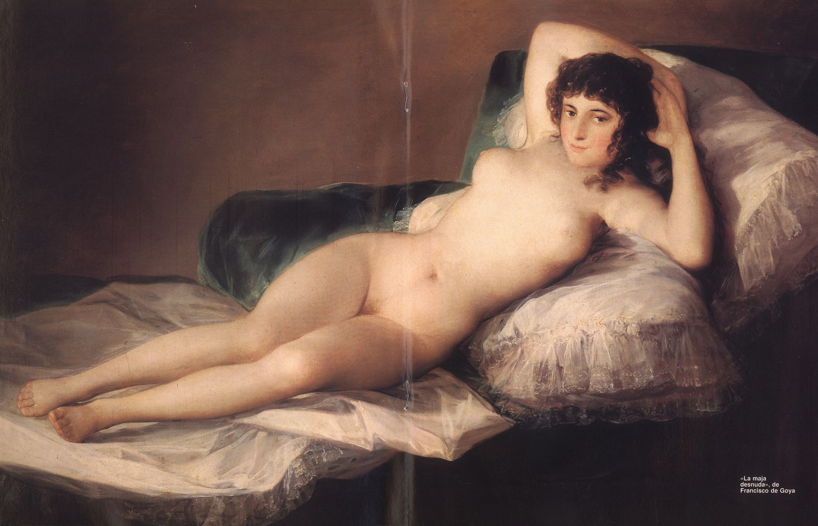 La maja desnuda, probable retrato de la gaditana Pepita Tudó
