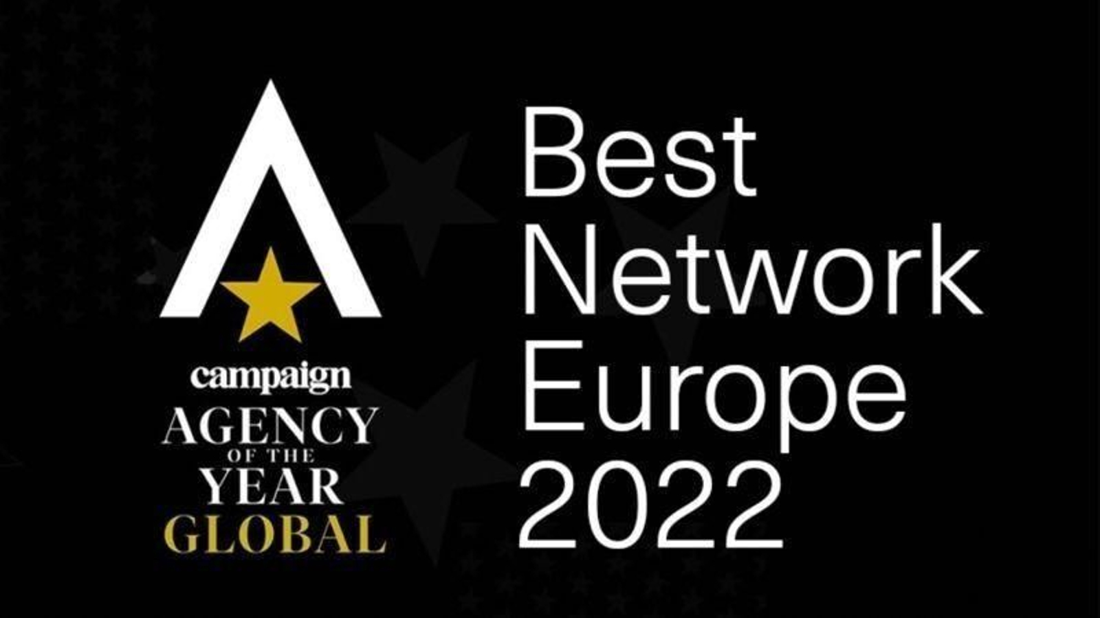 Distintivo del premio concedido por Campaign.