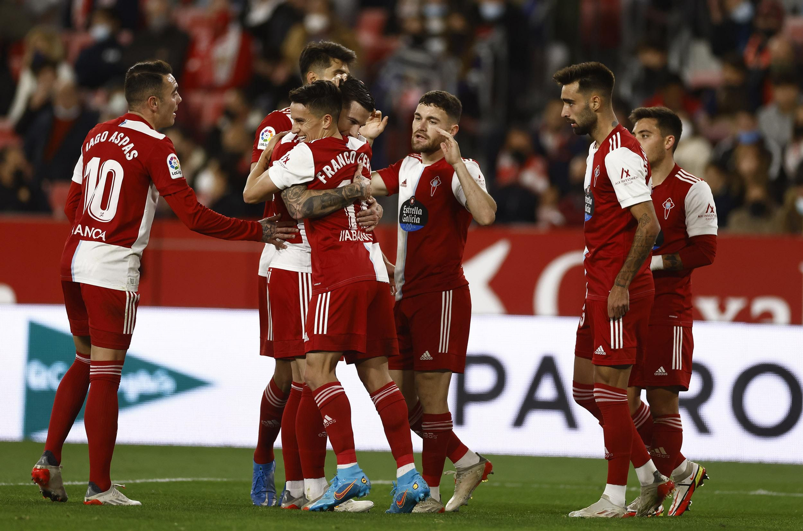 Las imágenes del Sevilla-Celta