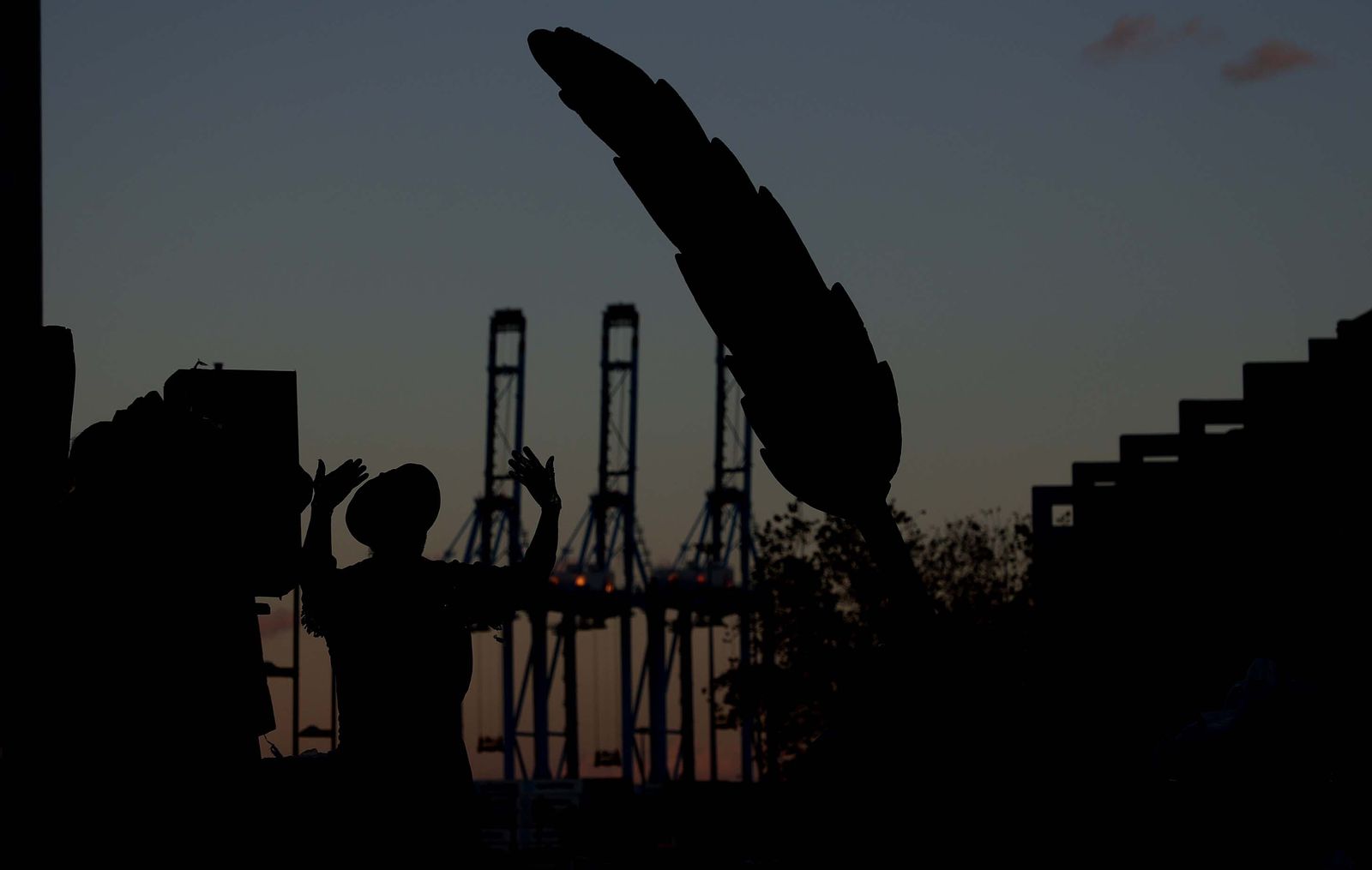 Fotos de la cabalgata de los Reyes Magos en Algeciras