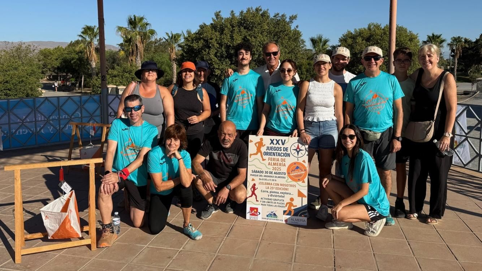 El concejal Antonio Casimiro, presente en los Juegos de Orientación.