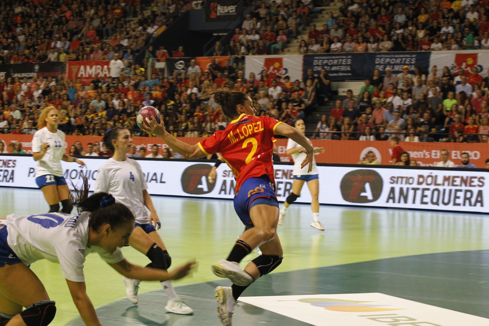 Fotogalería España-Grecia. Balonmano Femenino, fase clasificación Euro 2020