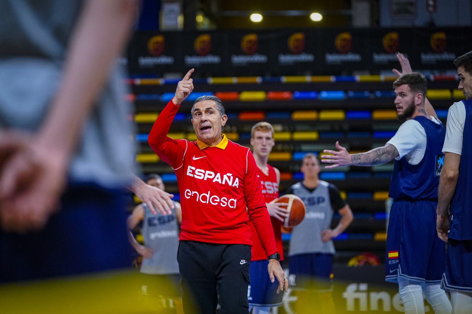 Fotos: Los jugadores del Unicaja ya entrenan con España