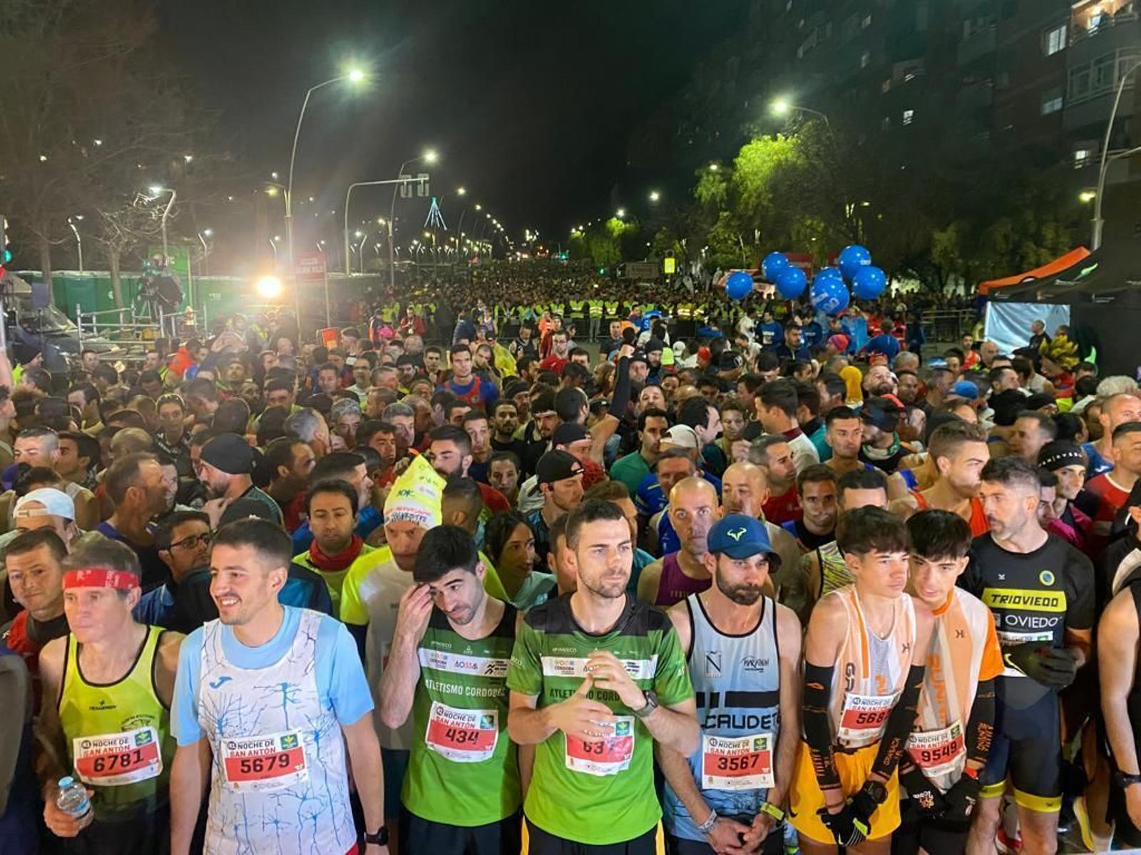 Salida de la Carrera de San Antón 2024