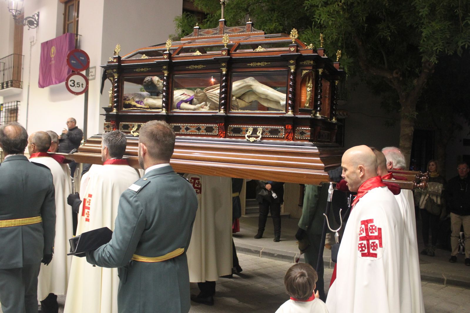 La procesión del Viernes Santo en Vélez-Rubio, en imágenes