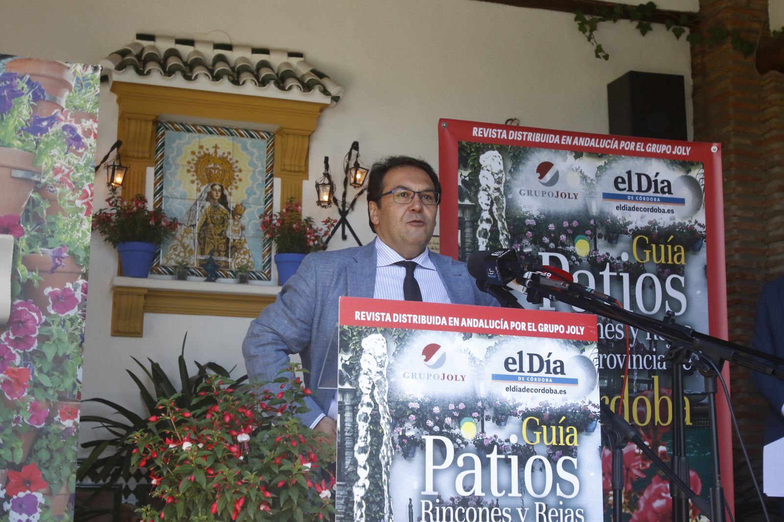 La presentación de la I Guía de Patios de la Provincia, en imágenes