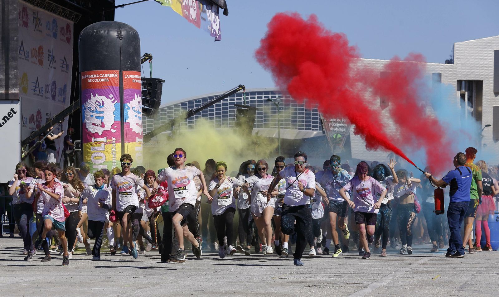 Las tonalidades de la Holi Life, en imágenes