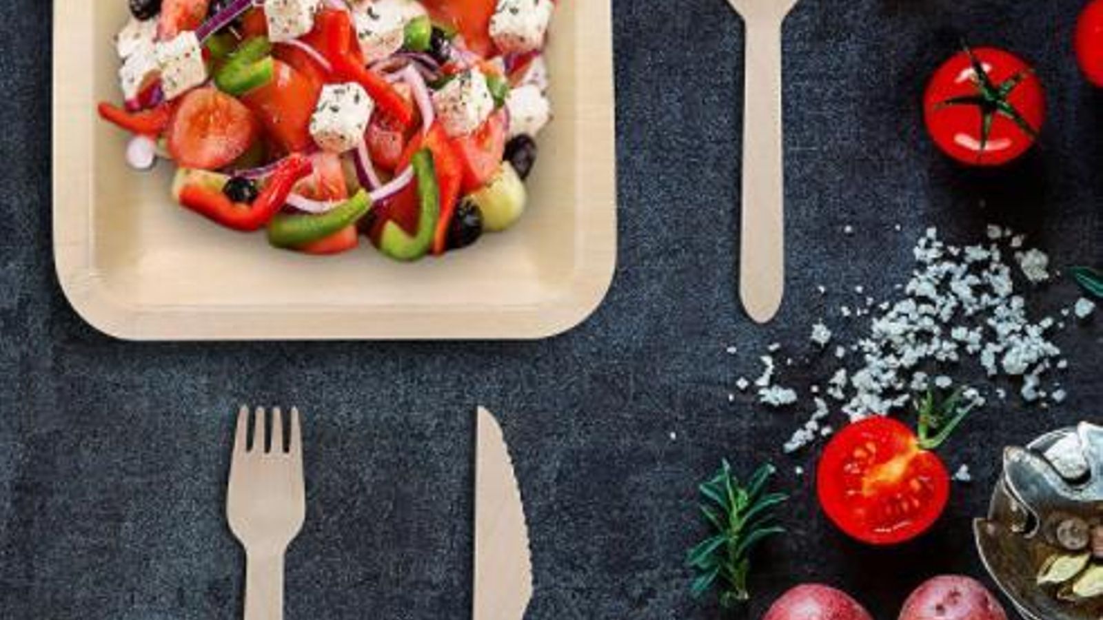 Juego de cubiertos de la marca Vimov.