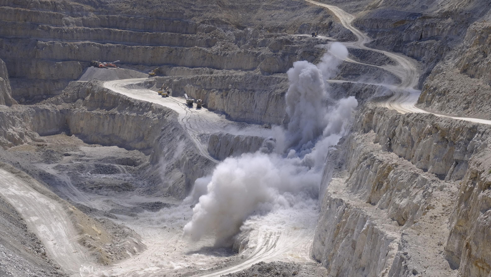 Visita a las canteras de yeso en Sorbas