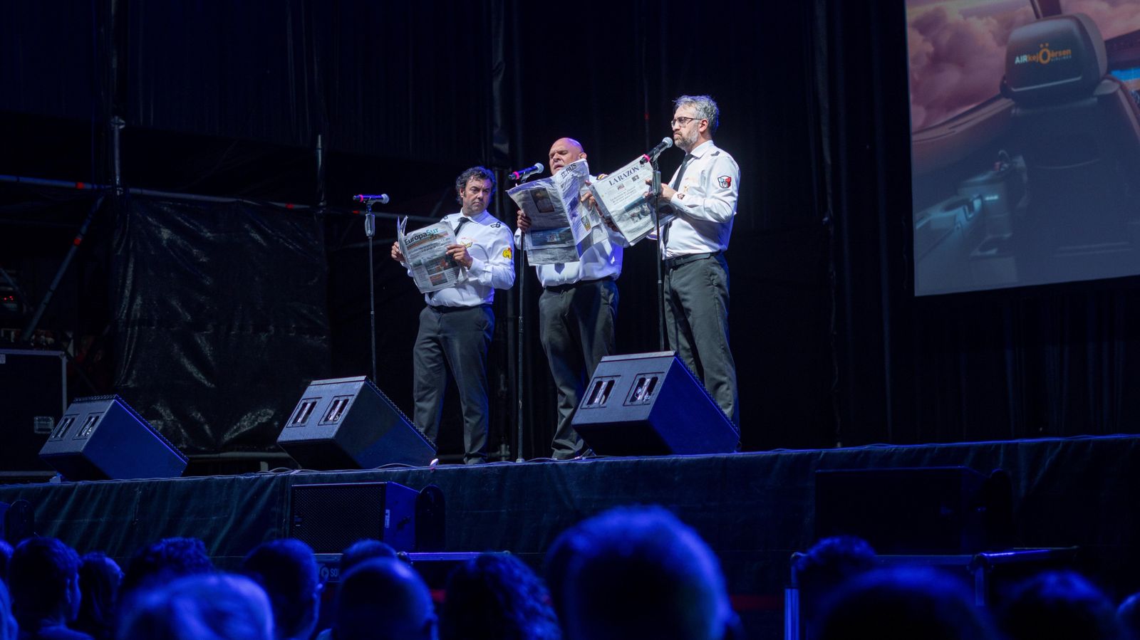 Espectáculo del Comandante Lara en Tío Pepe Festival