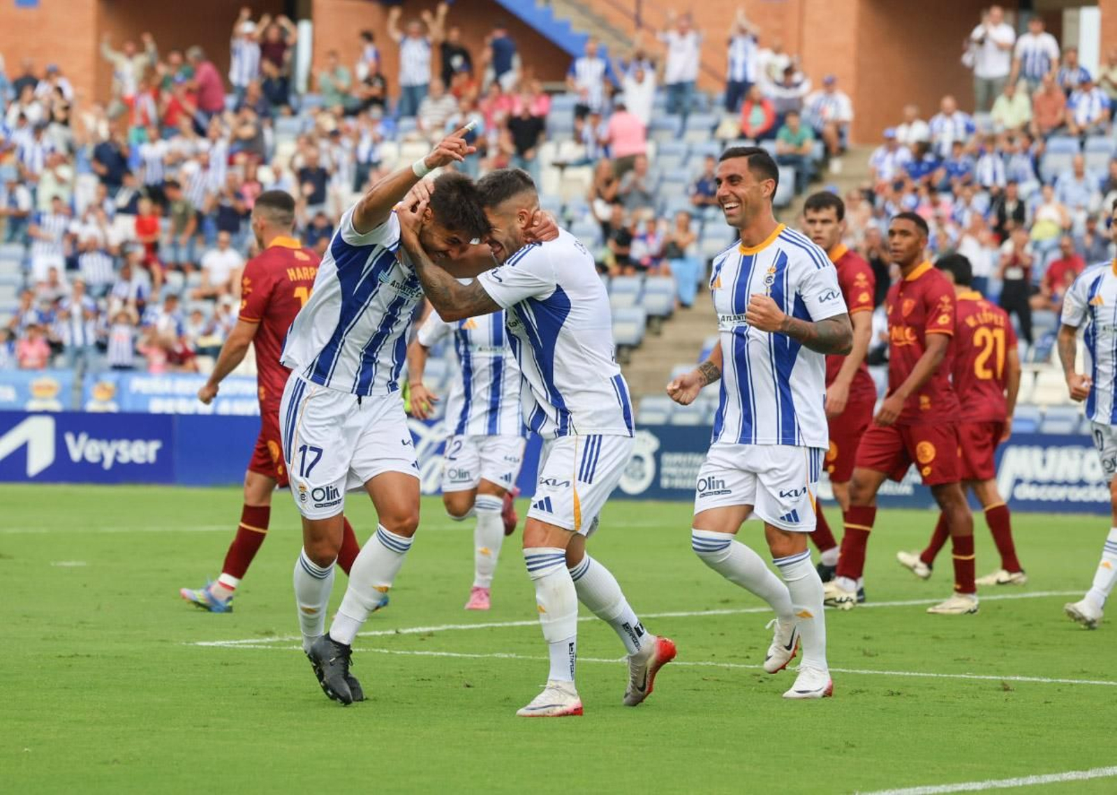 Las mejores imágenes del Recreativo de Huelva- Linares Deportivo