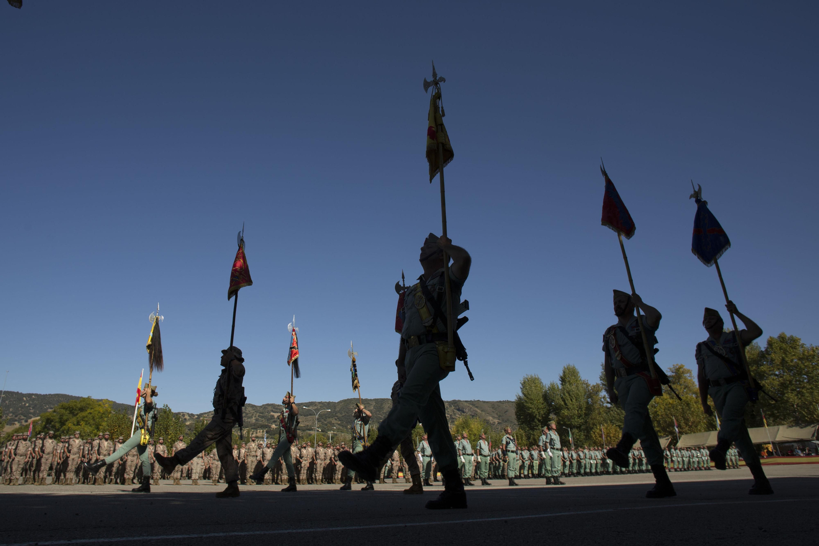 Las fotografías del acto de despedida del contingente de la Legión que partirá a Mali