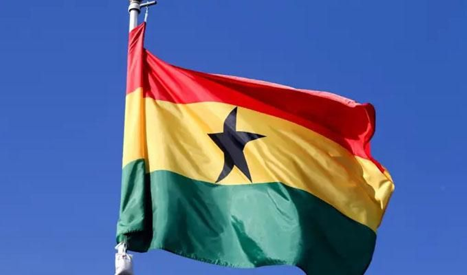 Una bandera de Ghana, en un imagen de archivo.