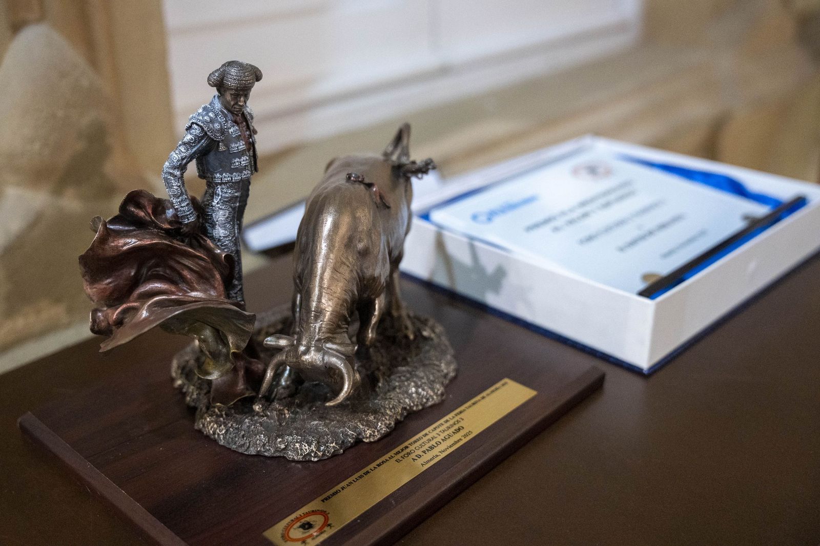 Pablo Aguado y David de Miranda, premiados en el Foro 3 Taurinos 3 de Almería