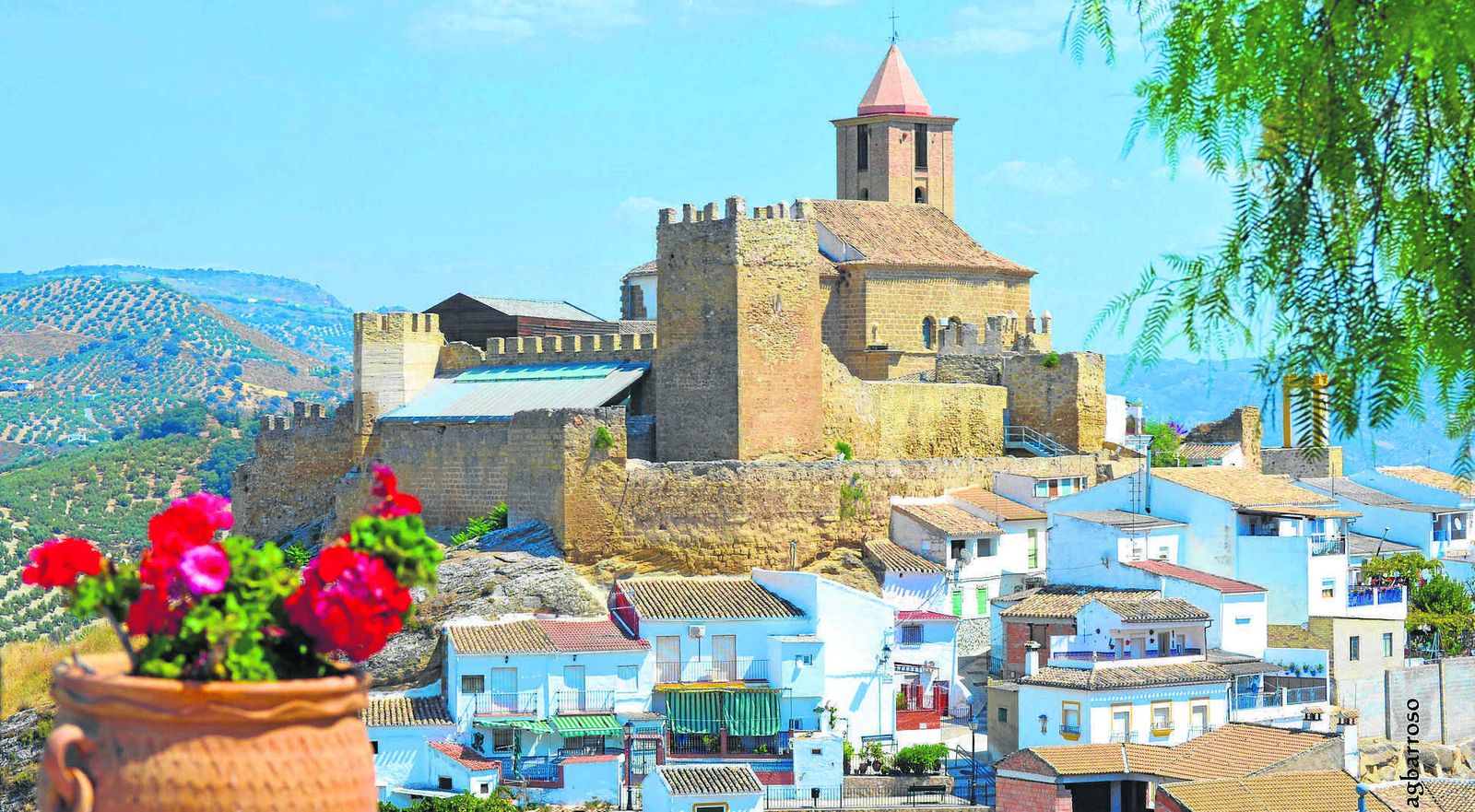 Castillo de Iznájar.