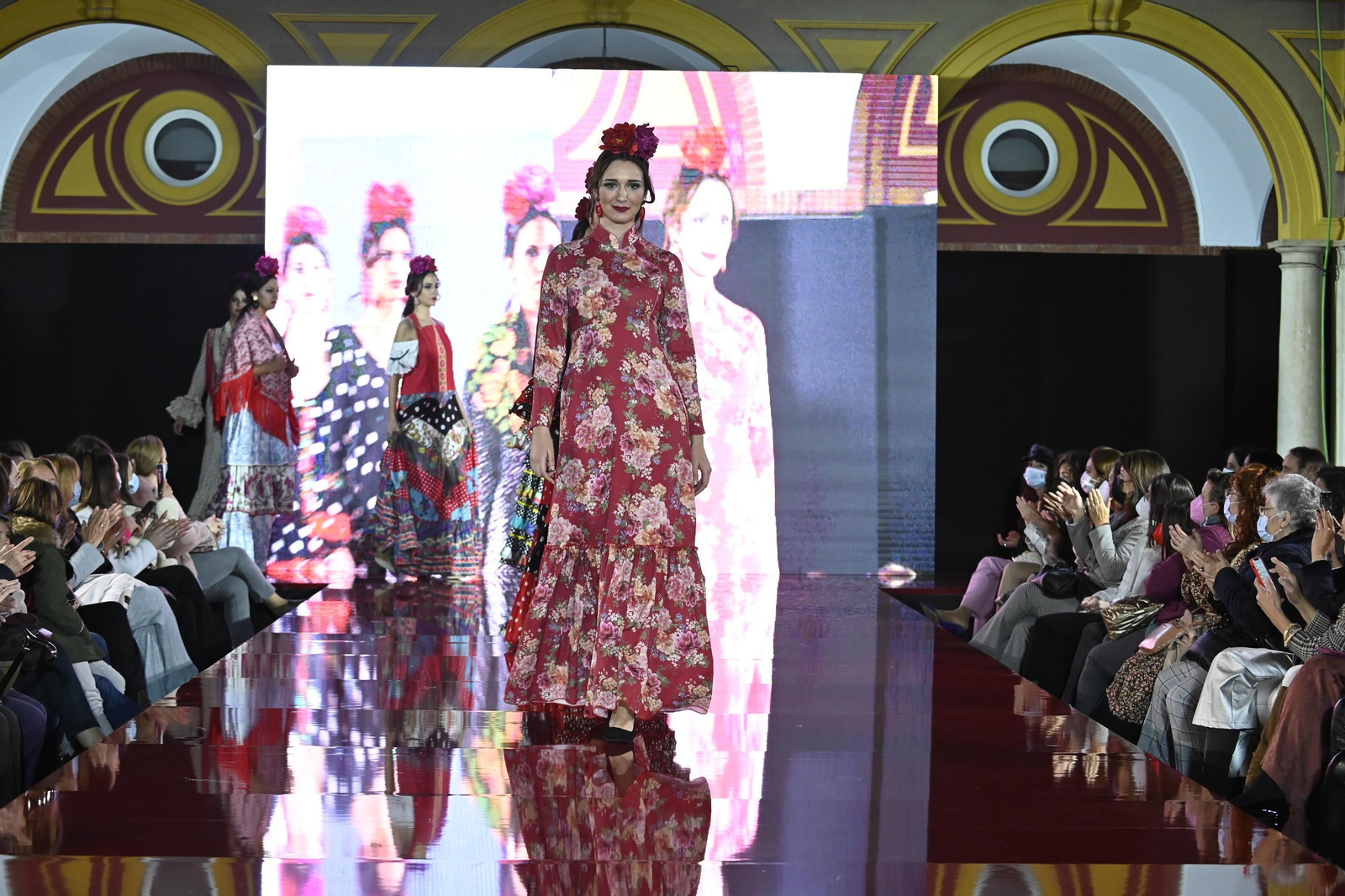 El desfile de Pol Núñez en Pasarela Huelva Flamenca 2022, todas las fotos