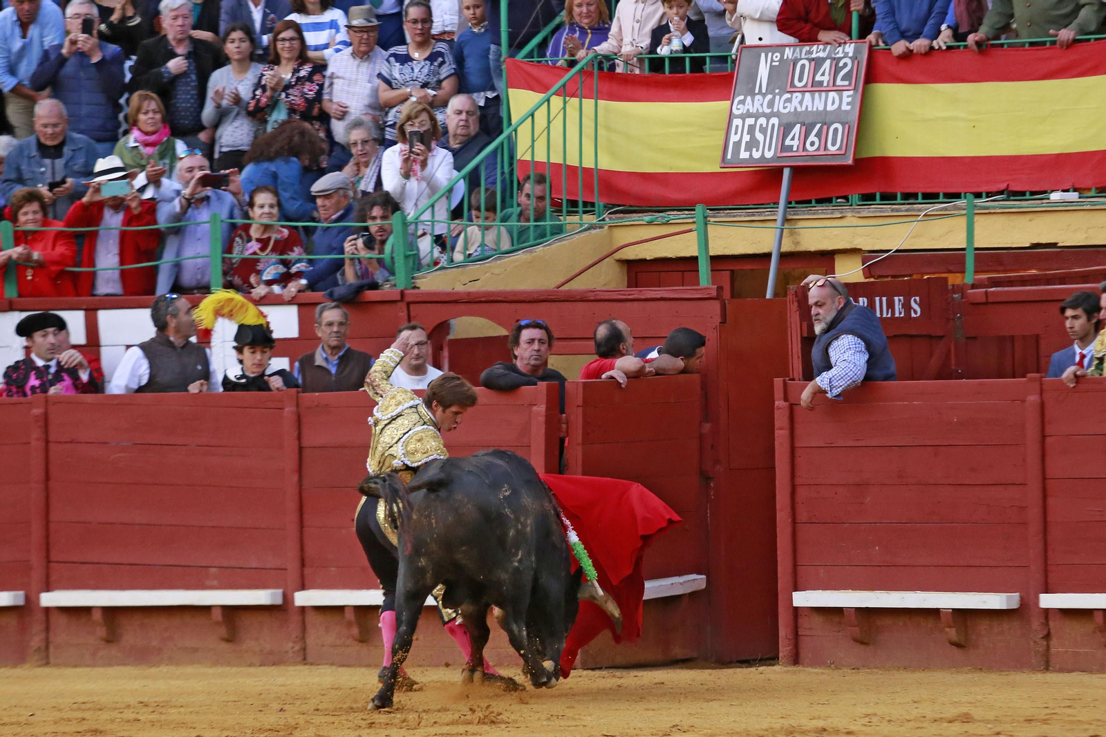 Corrida de toros de "Paquirri", Morante y "El Juli" en Jerez