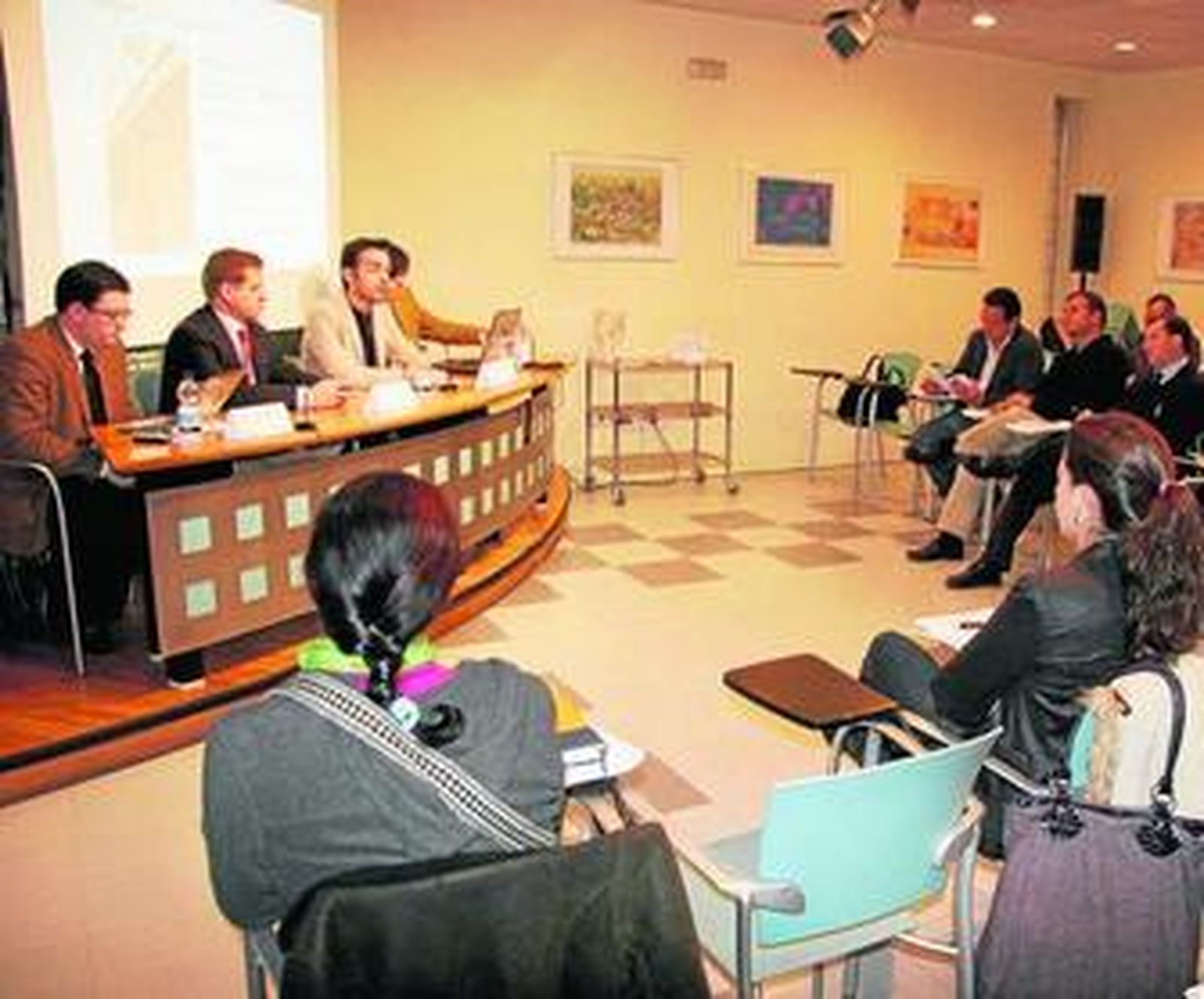 Un momento del encuentro promovido por el Proyecto Index.