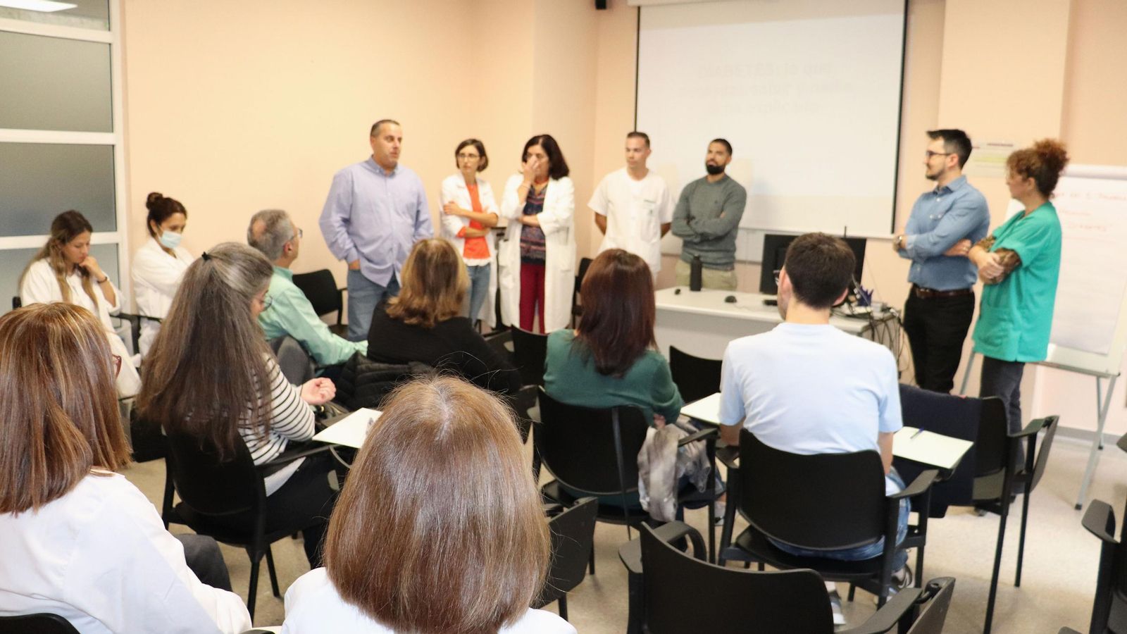 Taller del binomio ‘Diabetes y Bienestar’.