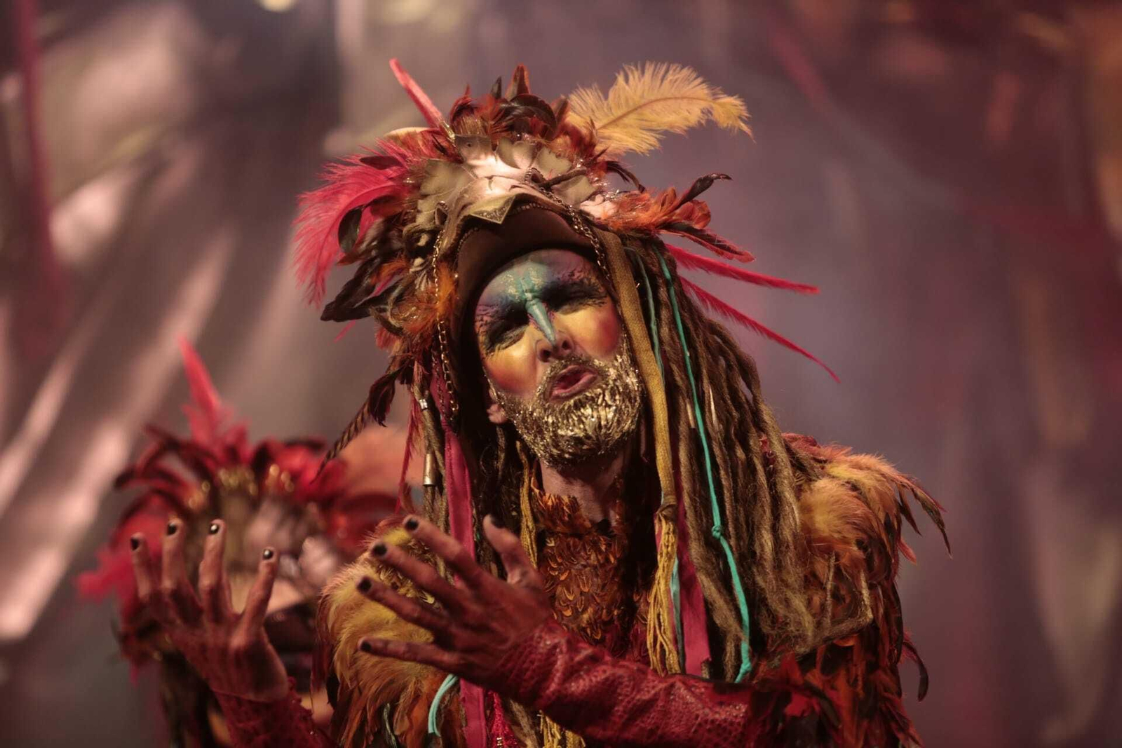 La comparsa 'Los renacidos'.