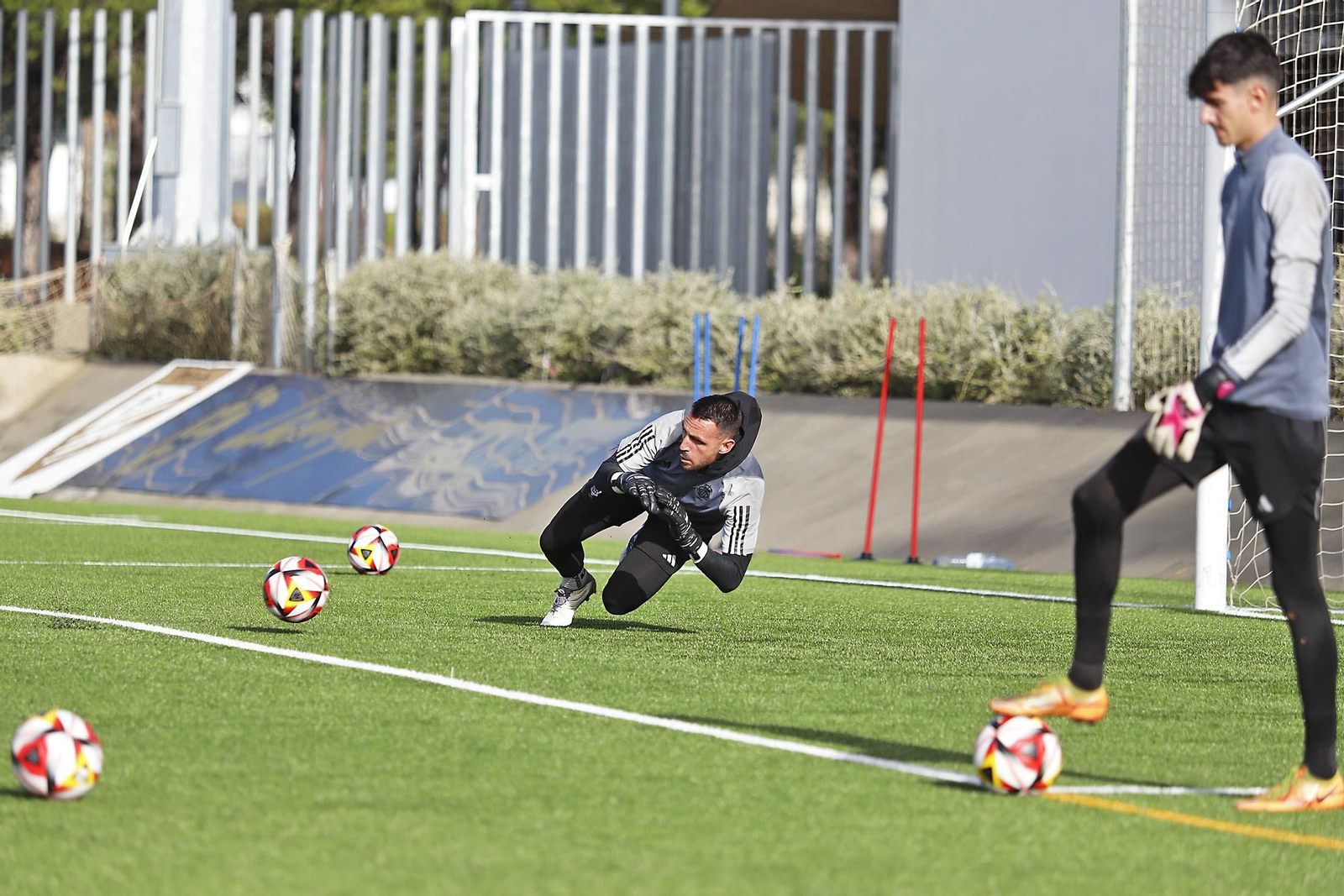 Imágenes del entrenamiento del Recreativo de Huelva