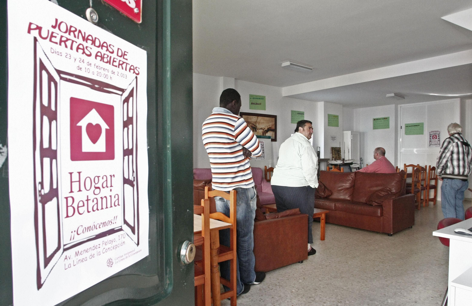 Instalaciones de Hogar Betania durante una jornada de puertas abiertas.