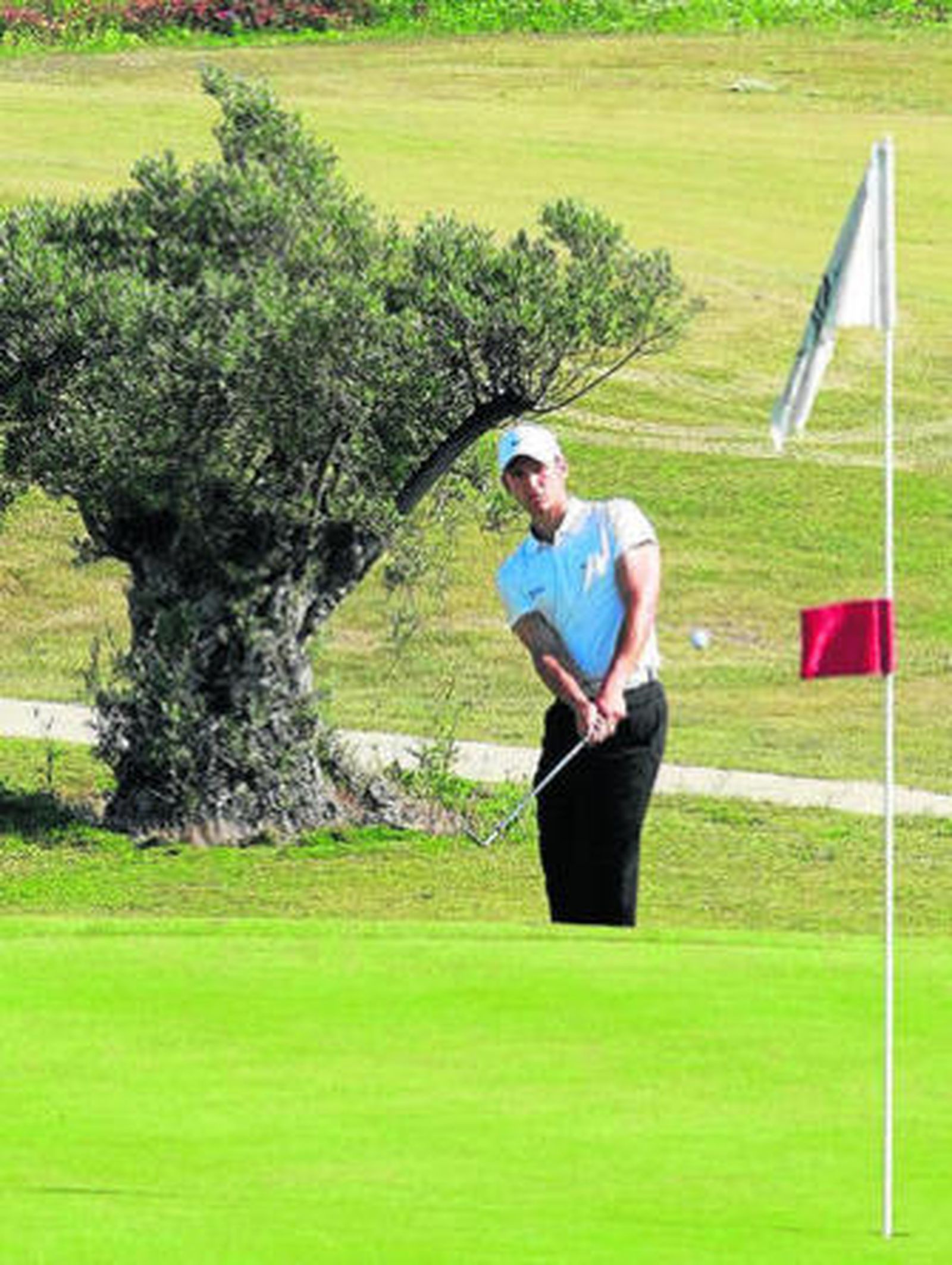 Uno de los competidores del torneo de la APGA.