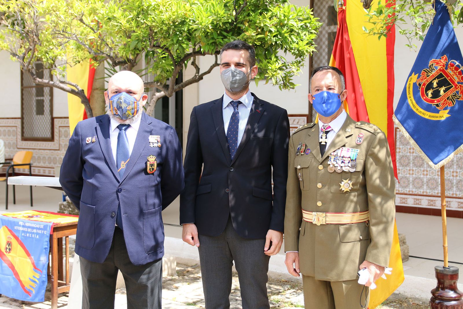 Fotogalería del acto de la Hermandad de Veteranos de Fuerzas Armadas y Guardia Civil