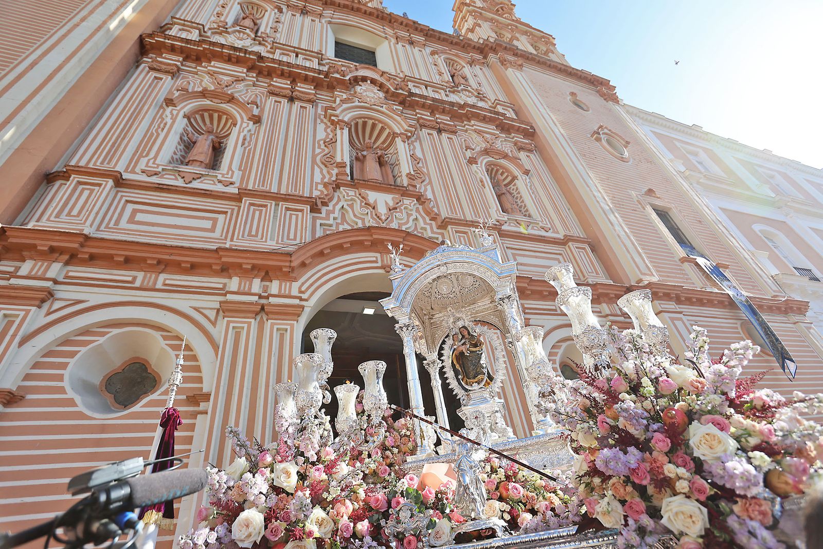 La bajada de la Virgen de La Cinta en imágenes