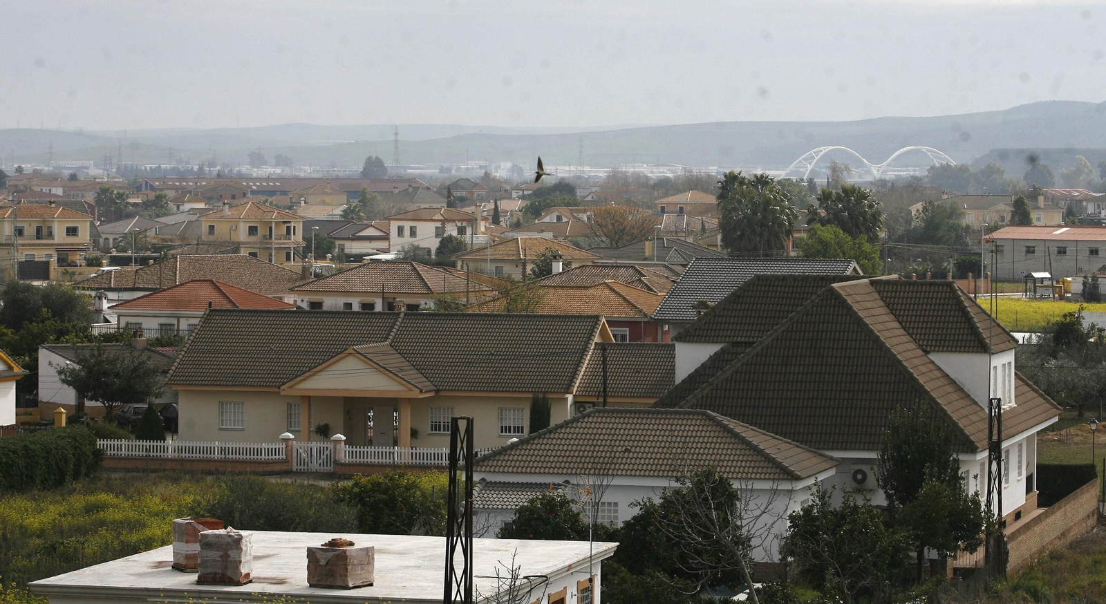 Una zona de parcelas en la capital.